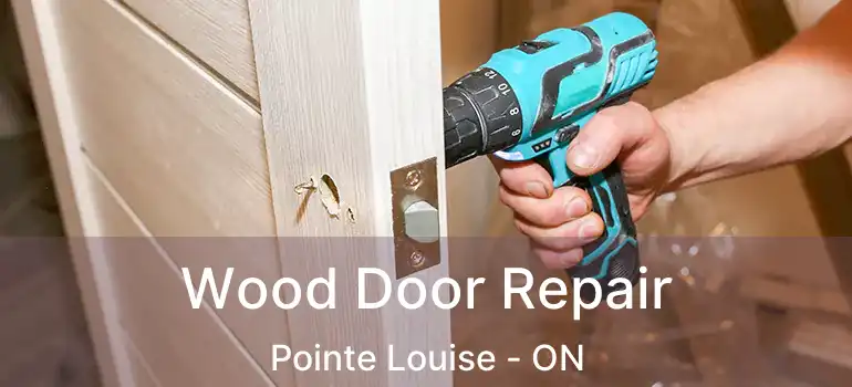 Wood Door Repair Pointe Louise - ON