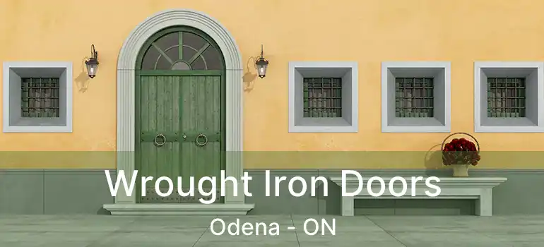 Wrought Iron Doors Odena - ON